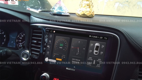 Màn hình DVD Android liền camera 360 xe Mitsubishi Outlander 2020 - nay | Elliview S4 Luxury 